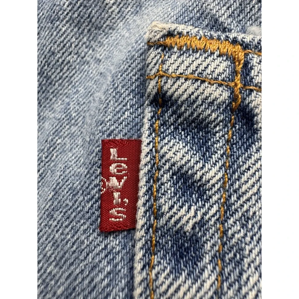 Vintage Y2K Levi's 505 Regular Fit Straight Leg Jeans Men's 36x30 Distressed USA
